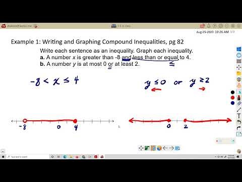 2 5 Solving Compound Inequalities, Big Ideas, Algebra 1
