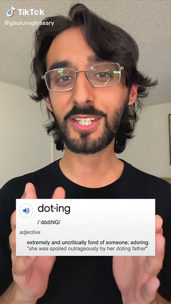 word of the day: doting #wordoftheday