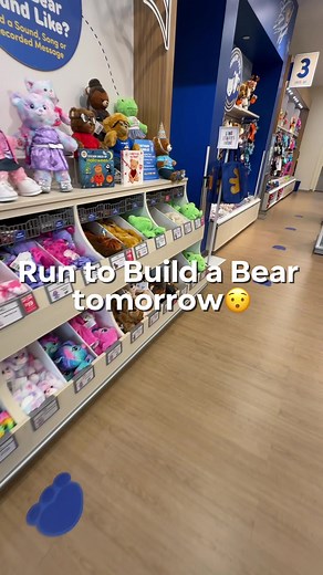 Tomorrow Sept 9th. #buildabear | build a bear