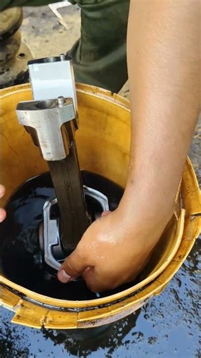 #Part 2 #Caterpillar #engine #Piston #washing
