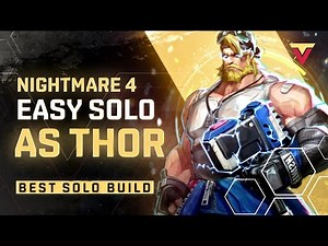 How to EASILY Solo Nightmare 4 as Thor in Marvel Zombies