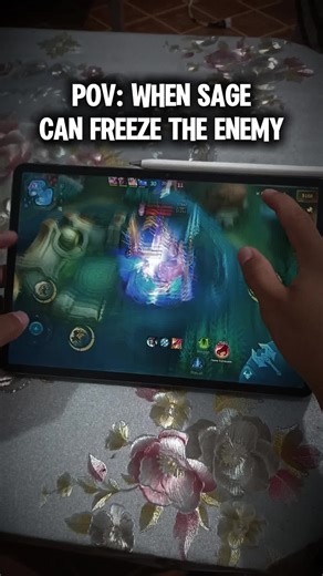 SAGE CAN NOW FREEZE THE ENEMY #XZUM #HLIX #MLBB #TRENDINGONTIKTOK #SAGE