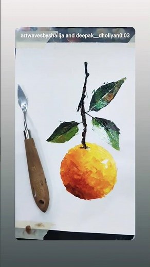 Spatula Acrylic Painting Tutorial for Beginners! #EasySpatula