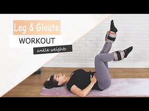 Ενδυνάμωση για ΠΟΔΙΑ και ΓΛΟΥΤΟΥΣ με βαράκια ποδιών (προαιρετικά)