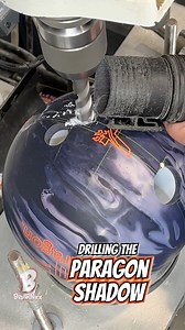 DRILLING THE PARAGON SHADOW! #Bowling #BrunsNick #ASMR #ParagonShadow #TrackBowling #HK22C #Drilling | BrunsNick