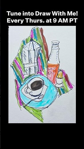 Last Week On Draw With Me: Still Life #sbsdrawwithme