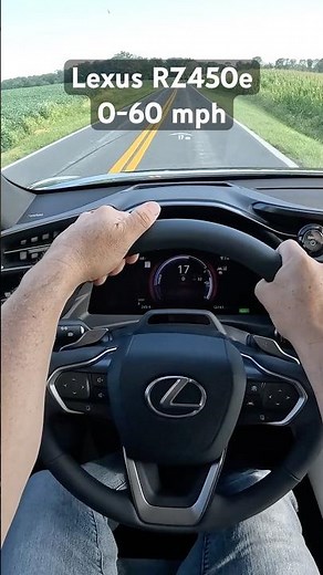 0-60 in the Lexus RZ 450e