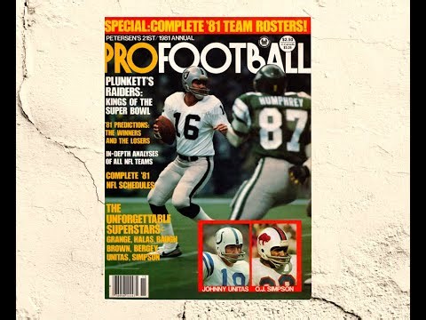 1981 Pro Football Annual