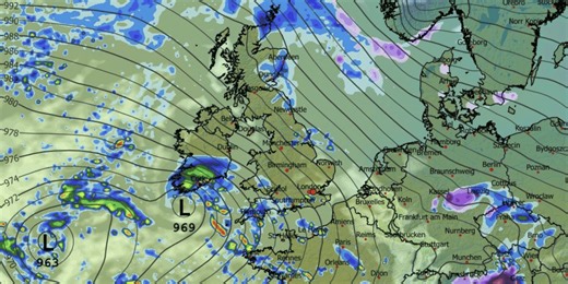 Britain to be trapped in 'weather Groundhog Day' as jet stream to bring relentless loop of wind and rain