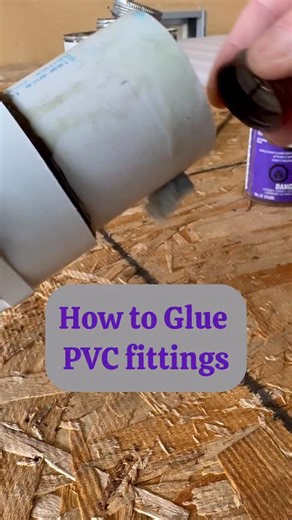 12K views · 33 reactions | I learned how to glue PVC fittings close...