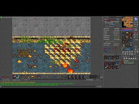 Tibia Paladin Oramond Demons 200+ FAST DEMON TASK !