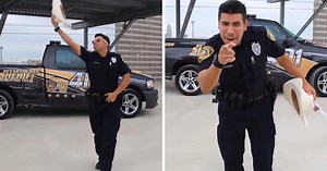 'Get Up Challenge' Welcomes Newest Heartthrob — The Dancing Police Officer