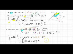 Math 2140 Section 16.2(1) Vector Fields and Line Integrals:Work, Circulations, and Flux.
