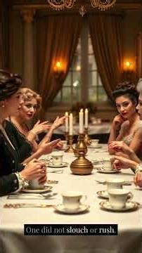 Victorian Meals & Manners — The Rituals of Etiquette Explained#VictorianEra#EtiquetteHistory#Victori