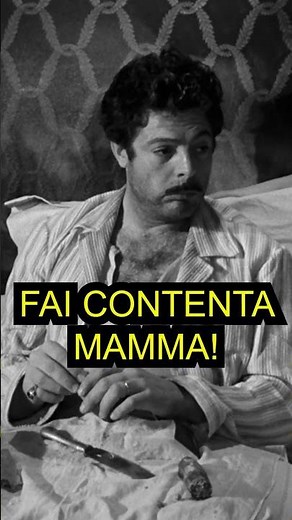 CORNUTO! dal film "DIVORZIO ALL'ITALIANA"(1961) con MARCELLO MASTROIANNI #cinema #commedia #film