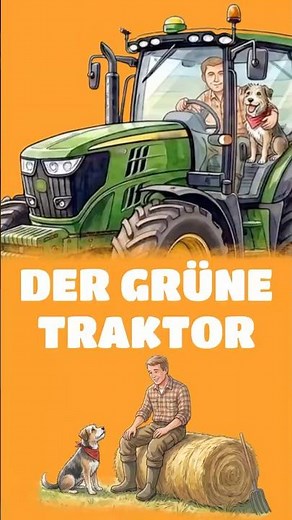 🚜 Grüner Traktor 🌾 | Rund, rund, rund! | Kinderlied