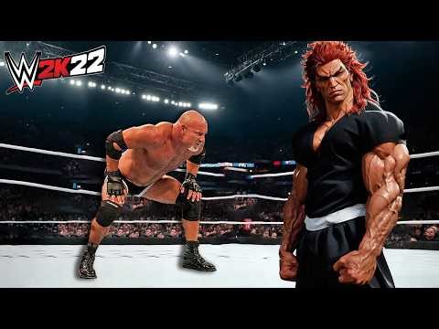 Goldberg vs. Big Back Pro (WWE 2K22)