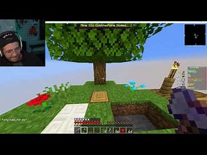 PrestonPlayz VS ‪@MrWoofless‬ Minecraft Sky Block War!