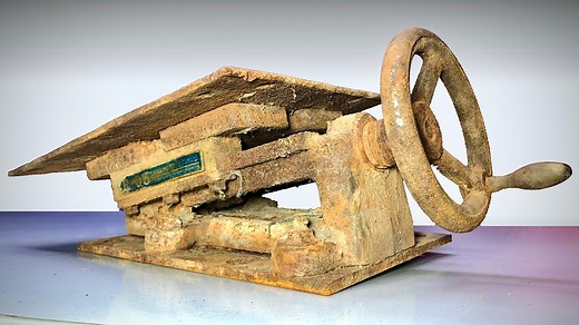 8.8K views · 122 reactions | Vintage Rusty Vise Press Machine Restoration | Alexander Brain | Facebook