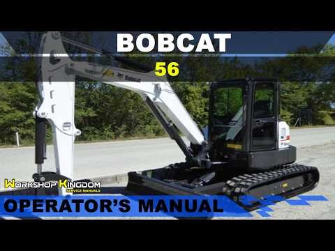 BOBCAT 56 Operator's Maintenance User Manual - ENGLISH - Download PDF