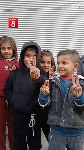 “No.” The answer of Kobani’s children when asked if they fear the enemy. | Channel 8 English