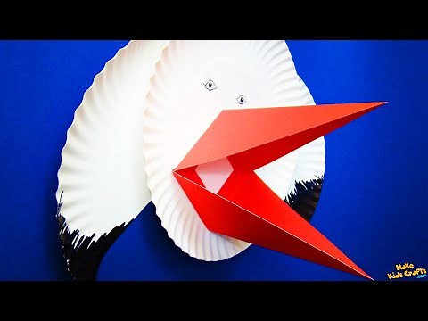 How to make Stork? | Easy Crafts | DIY