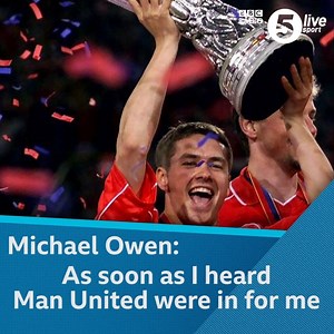 1.3M views · 3.9K reactions | "I signed for Newcastle but I got it in my contract that at any stage I could sign for Liverpool in each summer for a set fee." Michael Owen gives Robbie Savage a fascinating insight into how he repeatedly went in search of a move back to his boyhood club... Only to end up at Manchester United!  | BBC Radio 5 live Sport | Facebook
