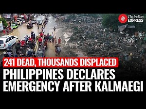 Philippines Declares Emergency as Typhoon Kalmaegi Kills Over 240 | Millions Displaced