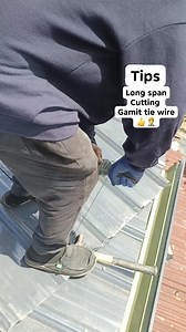 51K views · 945 reactions | Pag cutting Ng long span gamit tie wire  #cutting #Longspan #Roofing #installers #ideas #installation | coyz builderz | Facebook