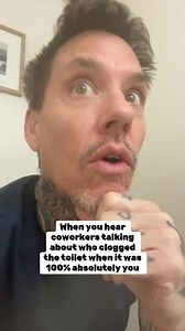 1.9K views · 24 reactions | Wasn't me #poop #clog #coworker #creator #comedy #orangecountyrocker | Orange County Rocker | Facebook