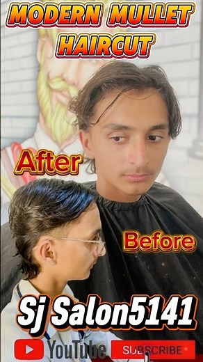 Modern Mullet Haircut