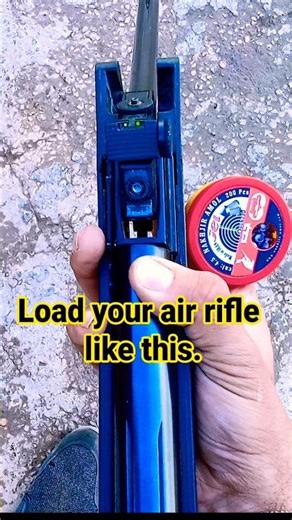 Load your air rifle like this.#shots #new #airgun