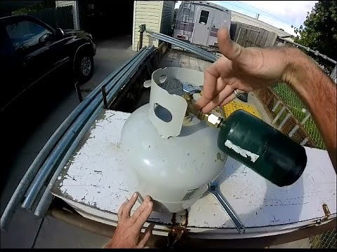 Refilling Propane Tanks at Home