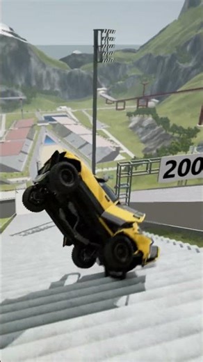 Ford Expedition Off-road Edition V Stairs #shorts #beamng #beamngdrive #viralreels