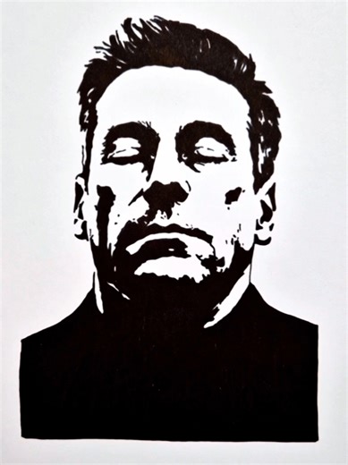 Easy Drawing Sketch of Jon Hamm