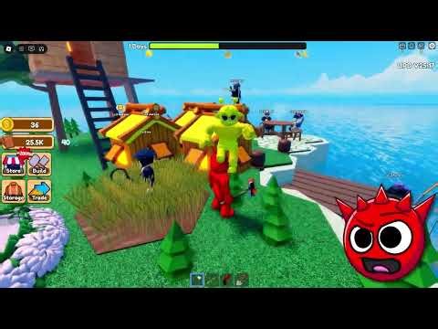 Stranded on SPRUNKI ISLAND in Roblox..