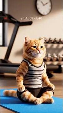 cat fitness tips #cat #cute #shortviral