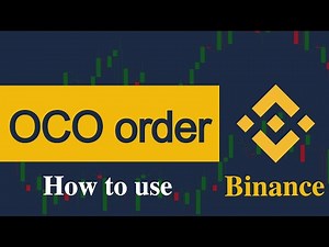 Binance OCO tutorial - how to use