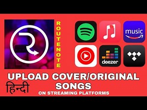 How To Upload Cover Songs On Music Streaming Platforms For Free Using Routenote