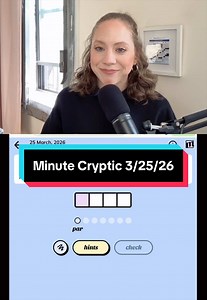 On a roll, nobody jinx it #crosswordtok #crosswordpuzzles #minutecryptic #crypticcrossword #cryptok