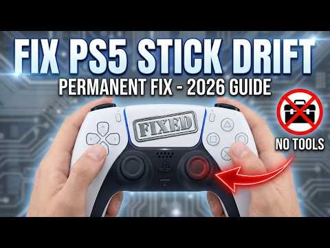 How to Fix Stick Drift on PS5 Controller (2026 Guide) - Permanent Fix Without Opening