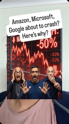 woke finance | Amazon, Microsoft, and Google have $29 BILLION in government contracts at risk. And 5 companies are already eating their lunch. Here’s... | Instagram