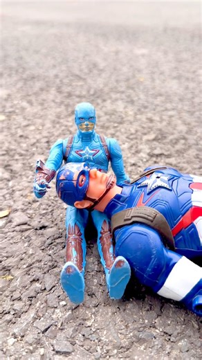 Captain America sacrificed himself to protect his son | Marvel Toys # #hulk #marvel #venom