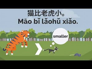 Chinese Conversation: the comparative word in Chinese: 比(bǐ)| Learn Chinese Online 在线学习中文 | L40 我比他高