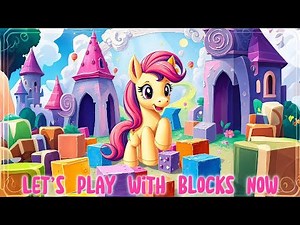🧱🎶 Let’s Play with Blocks Now – Nursery Rhyme by Rainbow Melody Kids 🌈👶