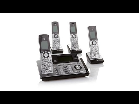 AT T 4pack Cordless Phones w/Digital Answering System
