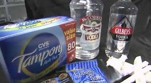 Teens getting drunk on vodka-soaked tampons