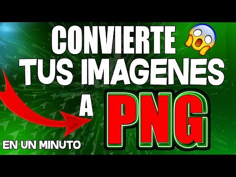 ✅Como Convertir una Imagen JPG a PNG 2024🔥