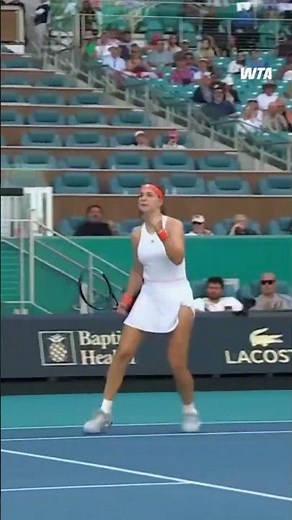 Muchova making moves 😮‍💨 #WTA #MiamiOpen #KarolinaMuchova #tennis