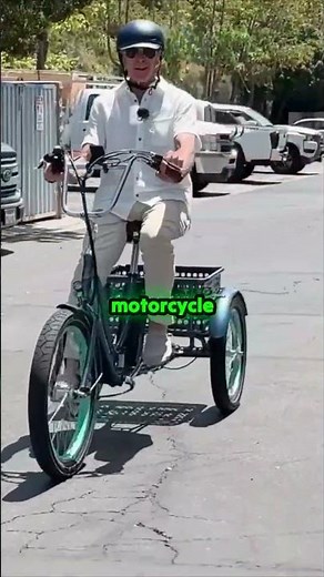 This e-Trike is secretly a full-body workout! 😲 See the one setting that turns cruising into cardio